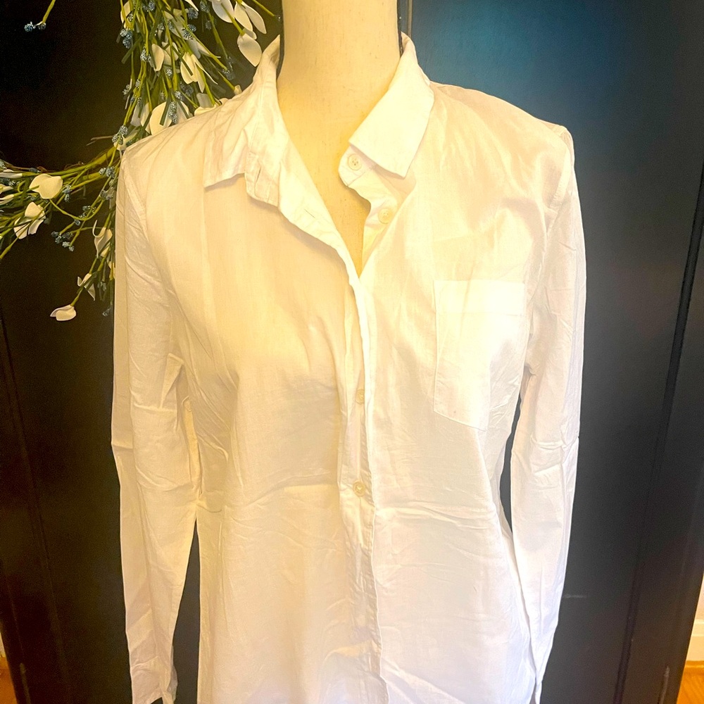 JCrew button down top size large